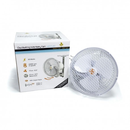 Secret Jardin Ventilateur oscillant Monkey Fan 20W