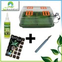 Kit bouturage Serre 12W chauffante Root Riot Gel Root It Scalpel