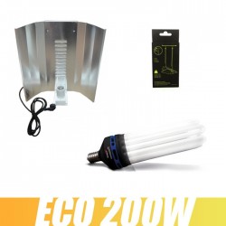 Kit CFL 200W 6400k Croissance