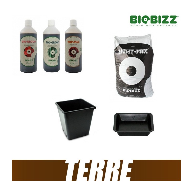 Pack Terre Biobizz Light Mix Medium