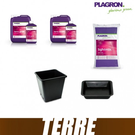 Pack Terre Plagron LightMix 50L Terra Bloom Terra Grow