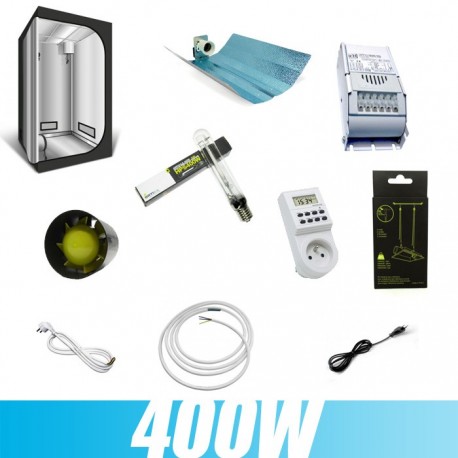 Kit 400W 1er Prix Box 100 Réflecteur martelé