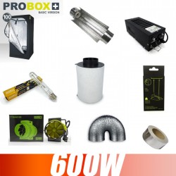Pack growshop 600 W Tente de culture 100 Probox Florastar