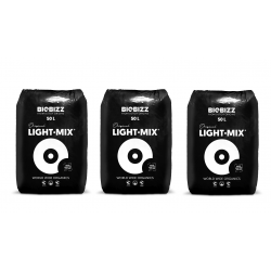 Lot de 3 Biobizz Light Mix 50L