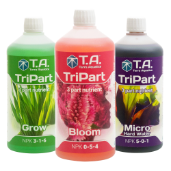 TriPart Grow Bloom Micro 3 x 1L Terra Aquatica