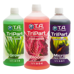 TriPart Grow Bloom Micro 3 x 500ml Terra Aquatica