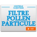 Filtre Pollen Particule