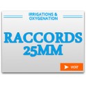 Raccords 25mm